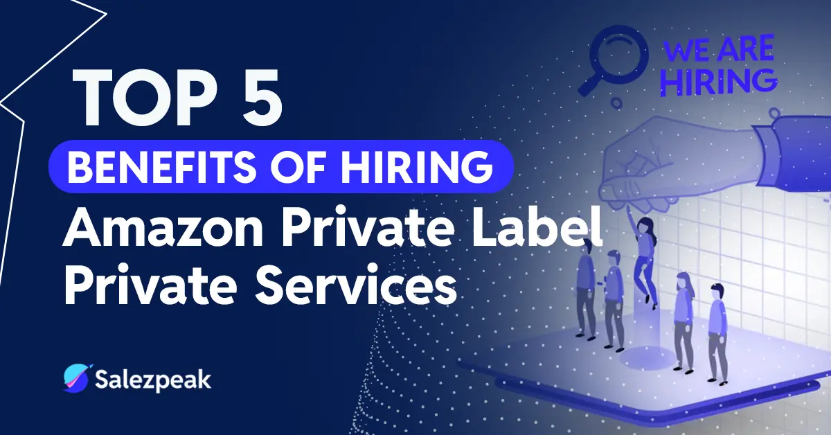 Top 5 Benefits of Hiring Amazon Private Label Private Services